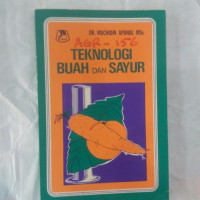 Teknologi Buah dan Sayur